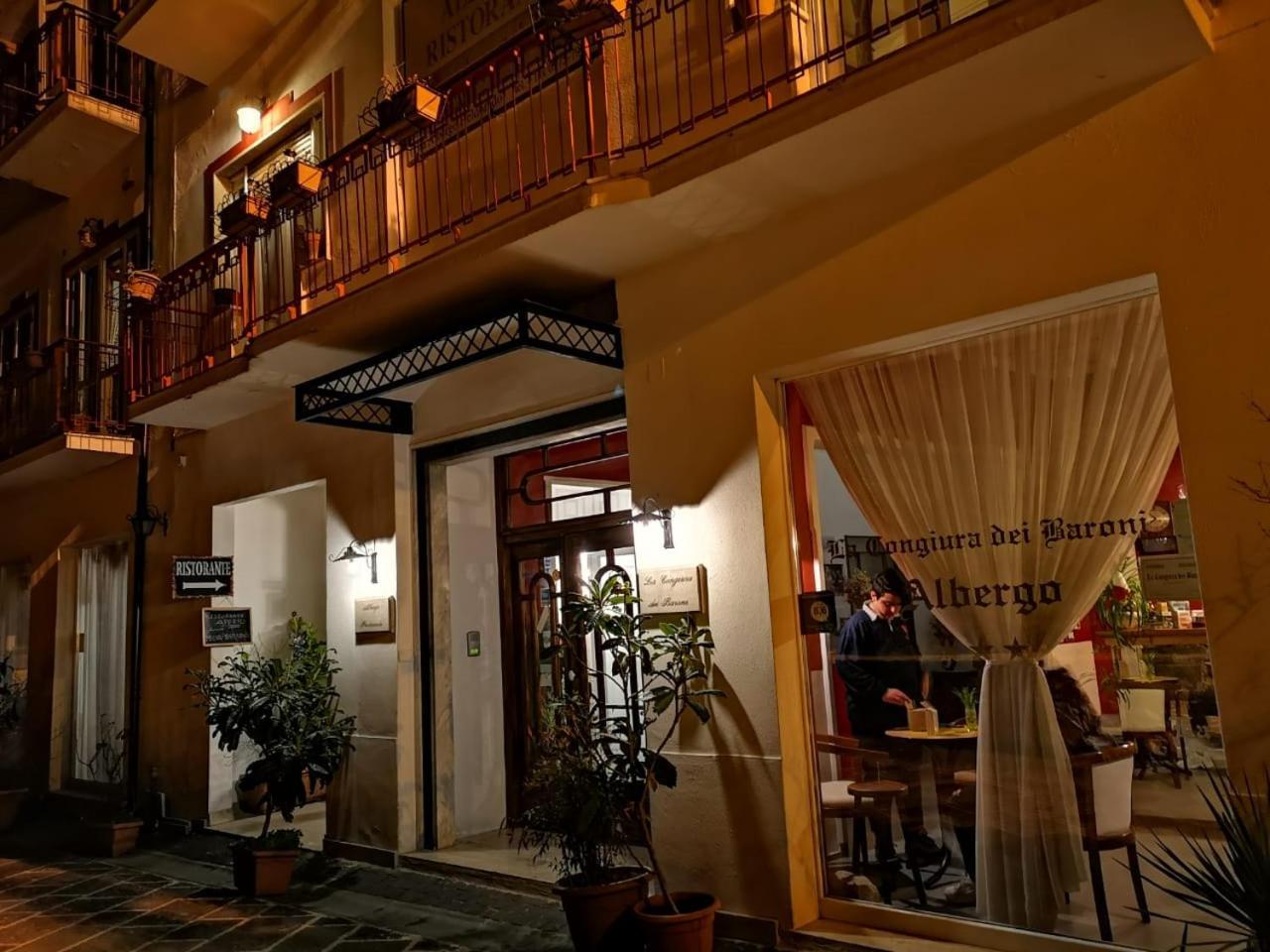 Hotel La Congiura Dei Baroni Teggiano Kültér fotó